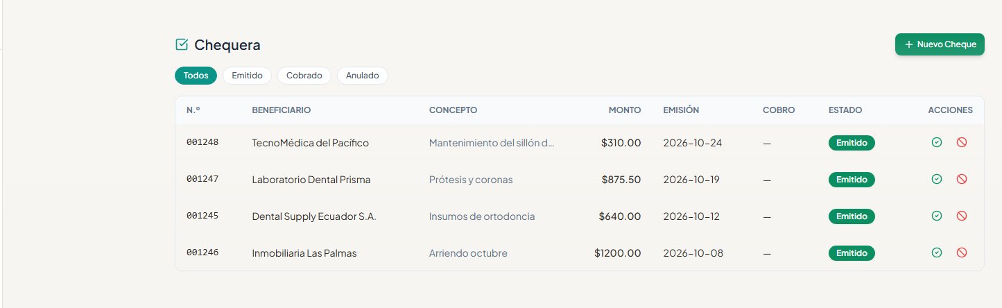 Registro de cheques