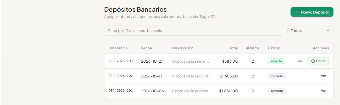 Depósitos bancarios